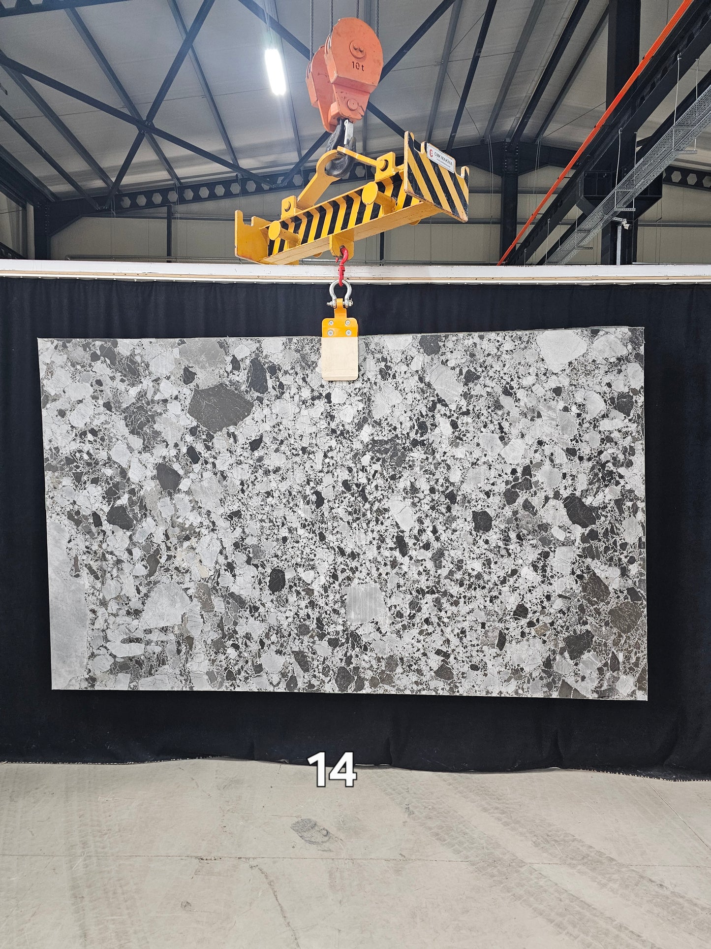 Ceppo Grey Antiqua - 2cm - ACID WASH 122" X 74.80" - 760.78Sqf