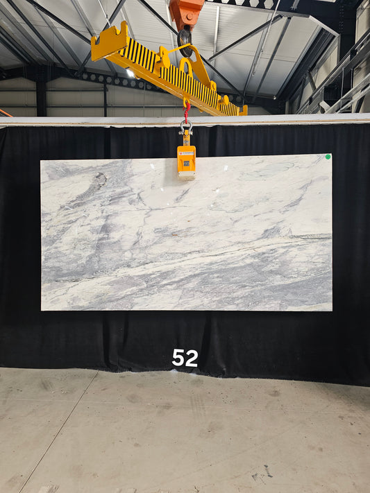 Bianco Viola Polished - 106" X 59" - 2cm 217 Sqf