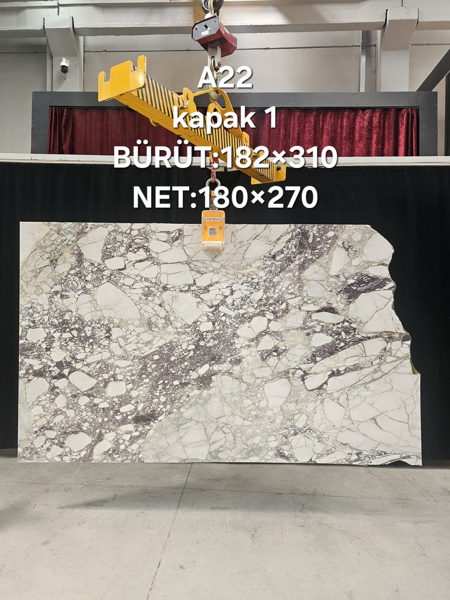 Calacatta Viola Slabs - 24pcs Bundle - 122" X 71.5" - 1351 Sqf