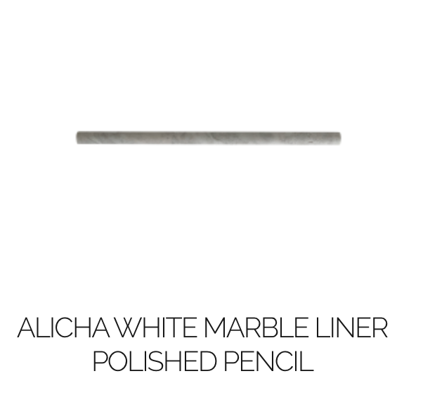 Alicha White Marble Tile Collection
