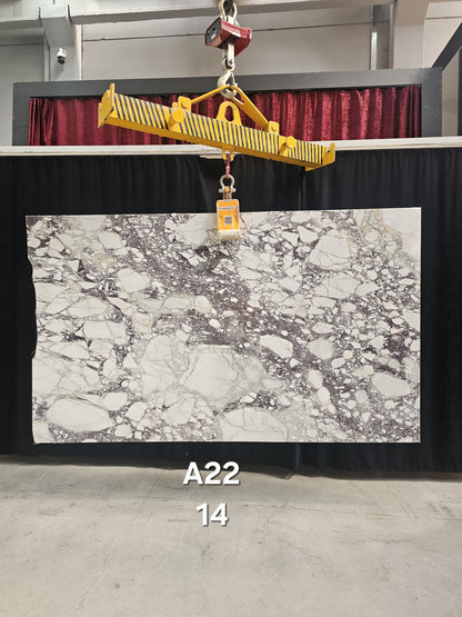 Calacatta Viola Slabs - 24pcs Bundle - 122" X 71.5" - 1351 Sqf
