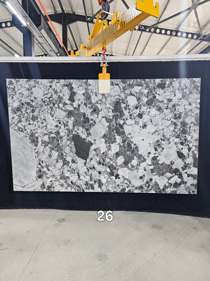 Ceppo Grey Antiqua - 2cm - ACID WASH 122" X 74.80" - 760.78Sqf