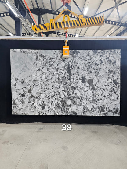 Ceppo Grey Antiqua - 2cm - ACID WASH 122" X 74.80" - 760.78Sqf