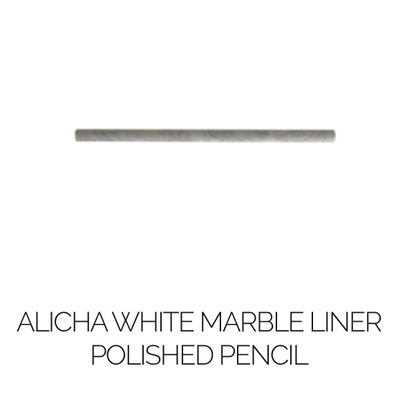 Alicha White Marble Tile Collection
