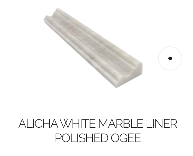 Alicha White Marble Tile Collection
